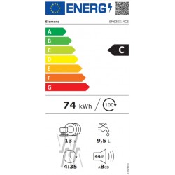 SN63EX14CE Lave-vaisselle Entièrement Intégrable - C - Siemens IQ300